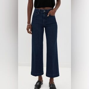 PAIGE Anessa Dark Blue Flare Jeans